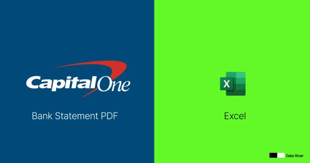 How to Convert Capital One Bank Statement to Excel
