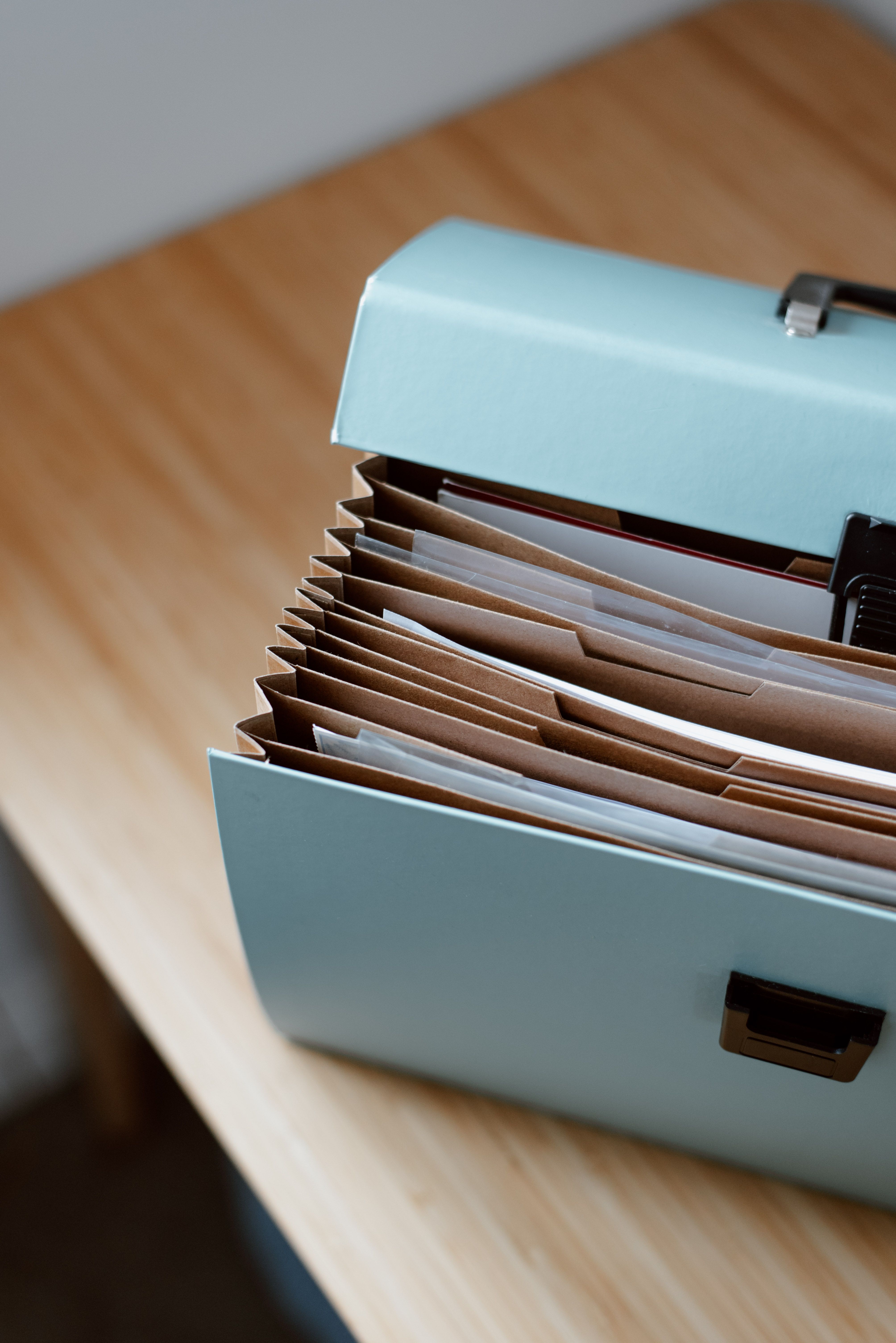 Taking stock of financial paperwork