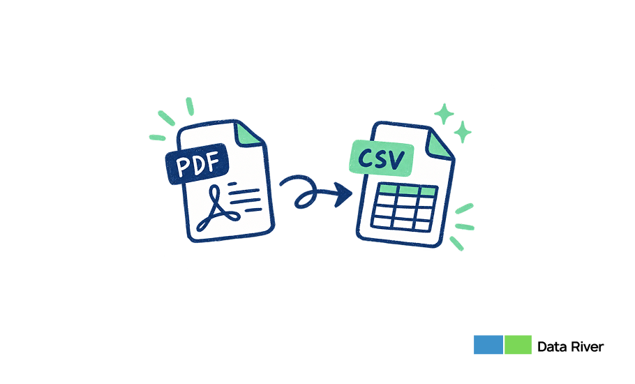 Converting a PDF bank statement into a CSV spreadsheet